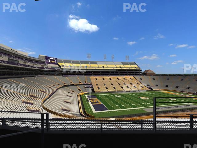 Seating view for Tiger Stadium Section Suite 129