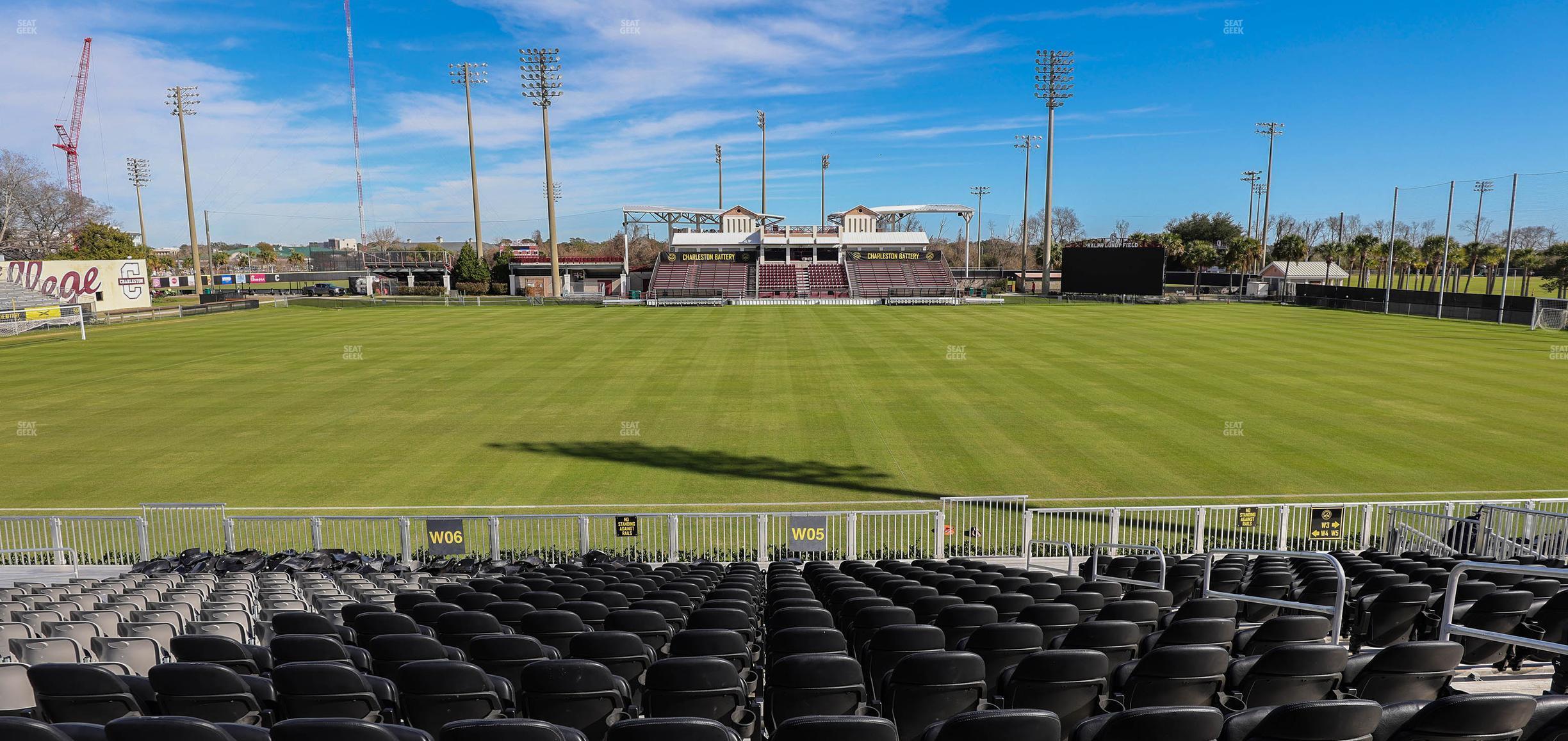 Seating view for Patriots Point Athletics Complex Section 105