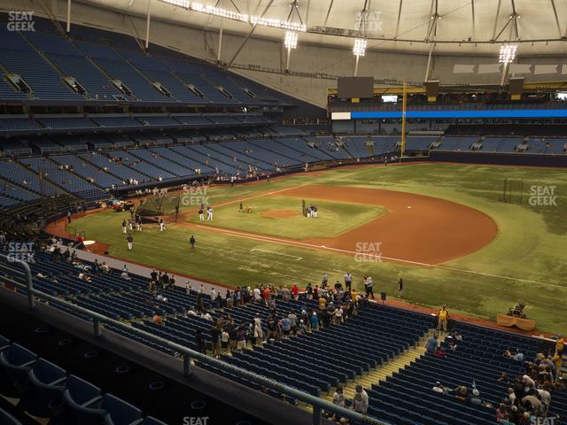 Seating view for Tropicana Field Section 216