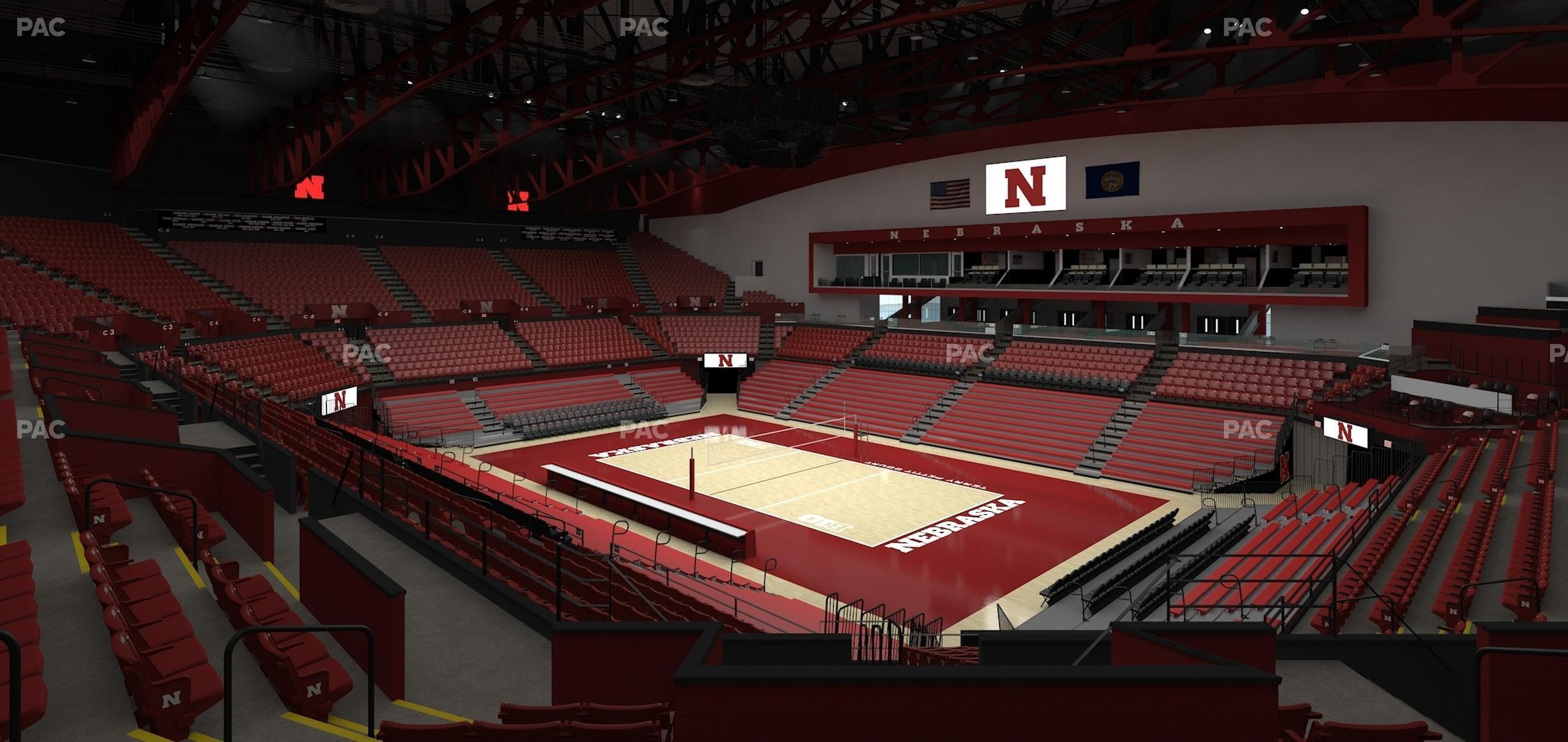 Seating view for Bob Devaney Sports Center Section C 15