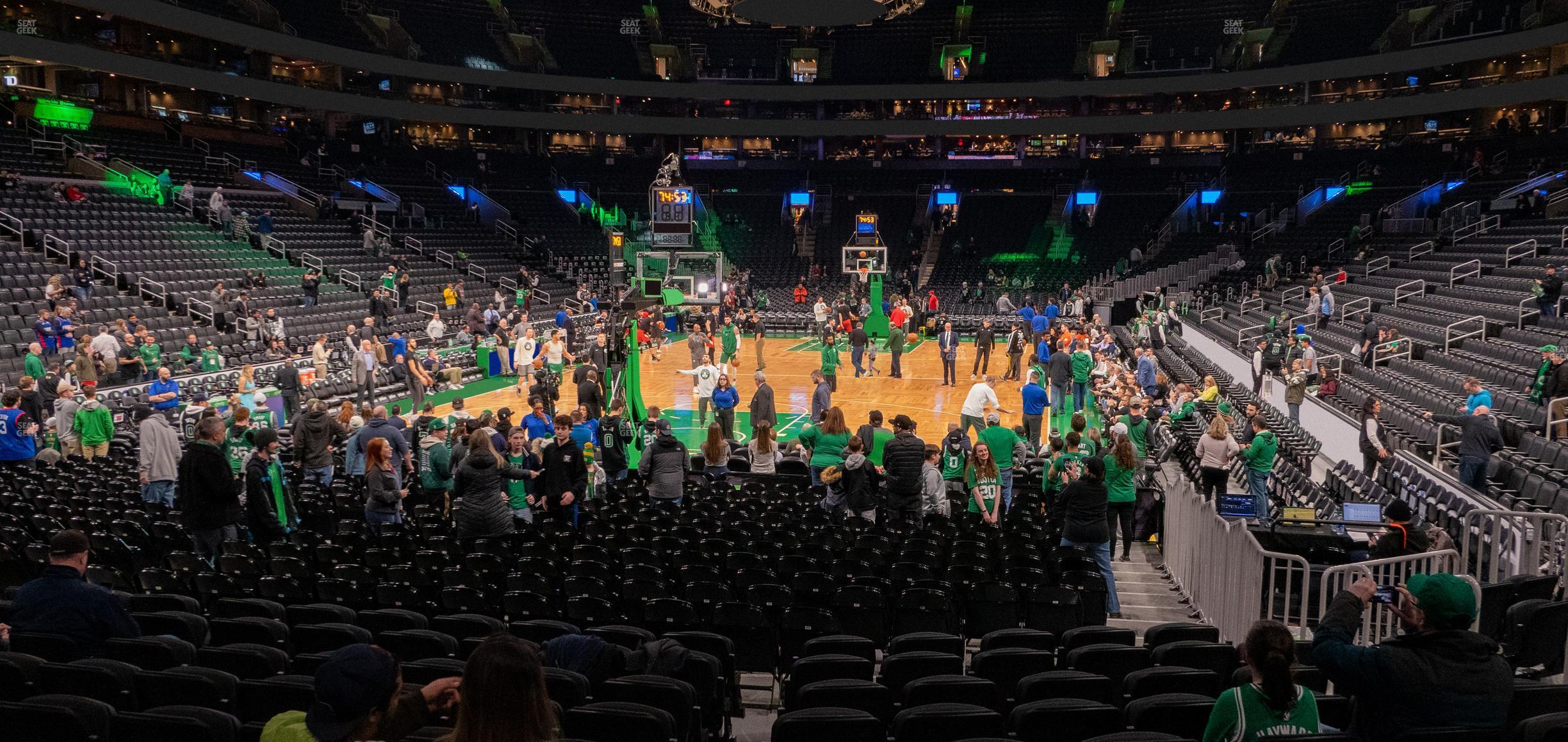 Seating view for TD Garden Section Loge 17