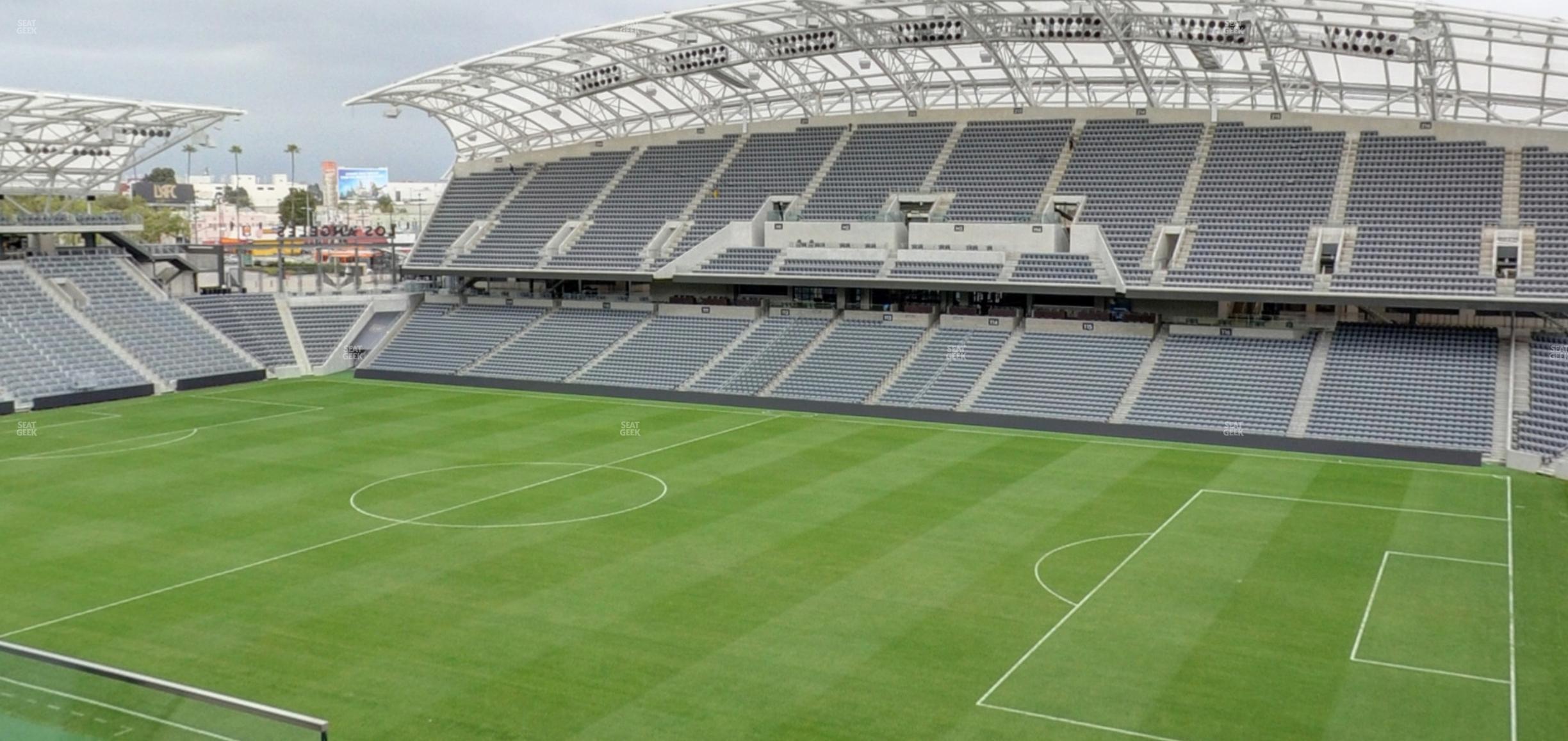 Seating view for BMO Stadium Section Founders Suite 1