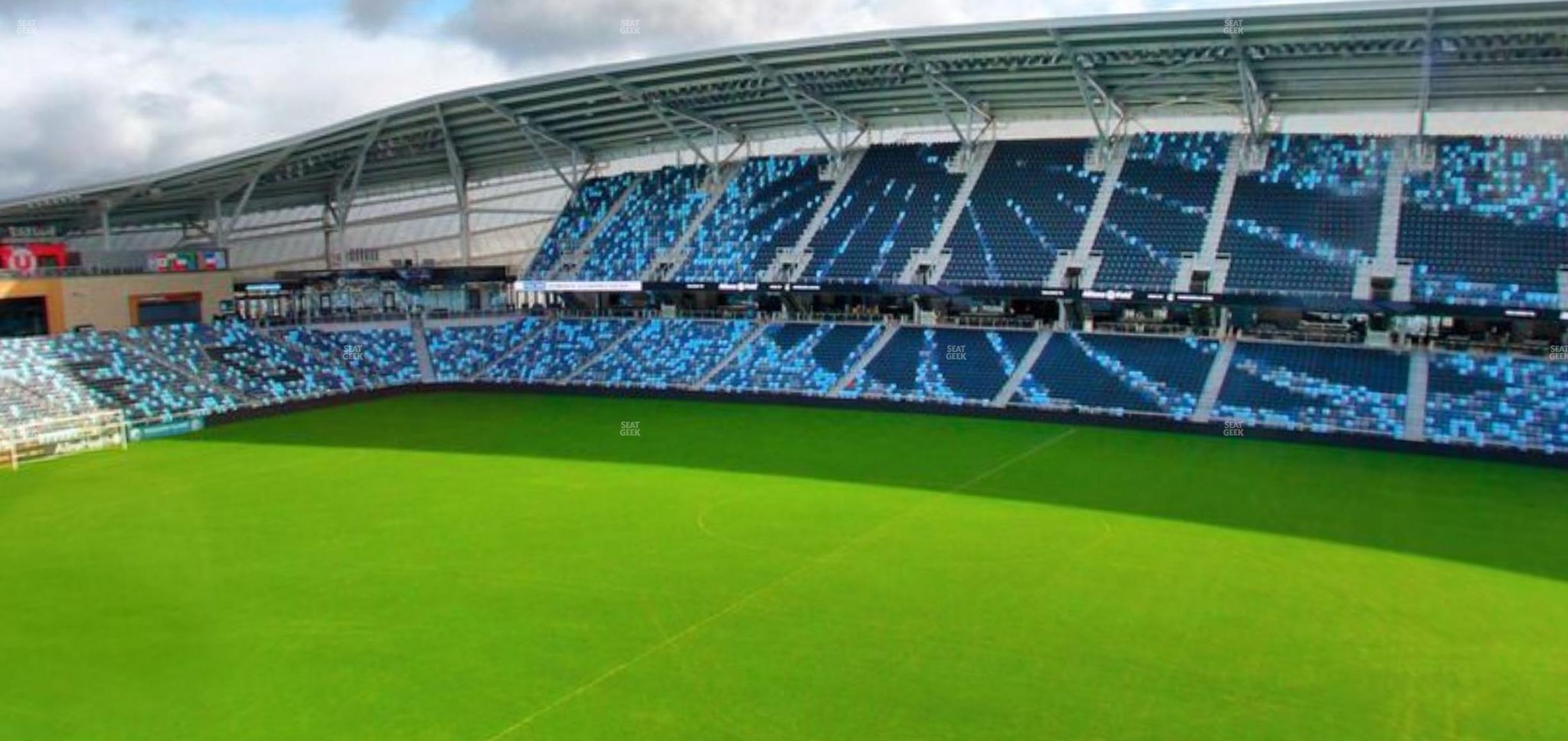 Seating view for Allianz Field Section 130