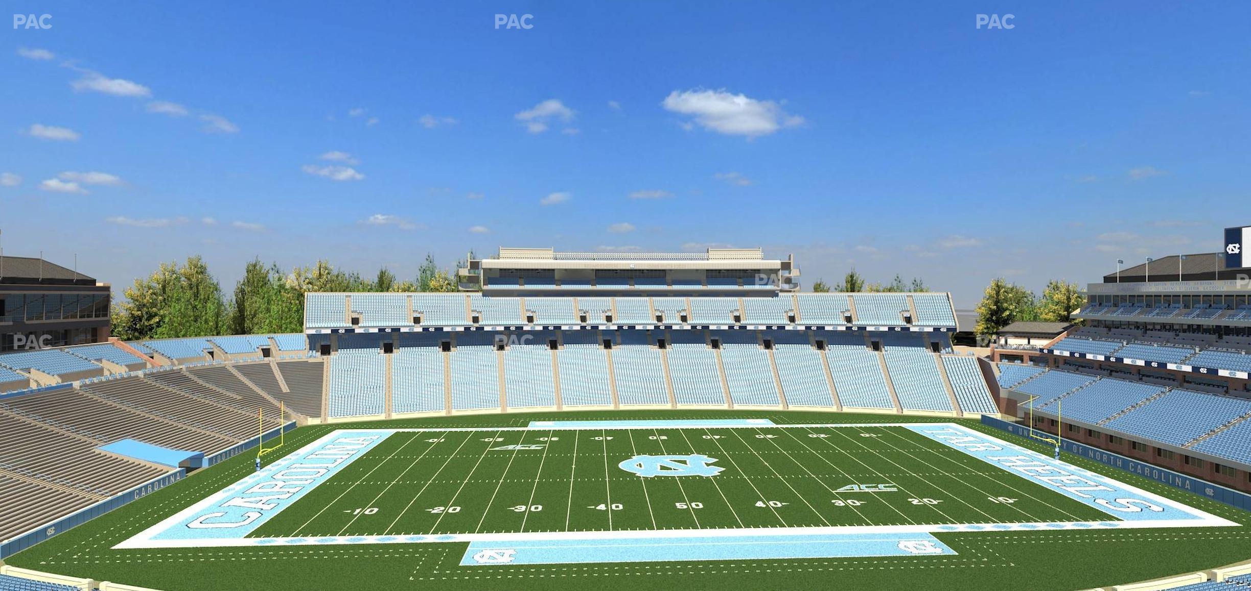 Seating view for Kenan Memorial Stadium Section 224