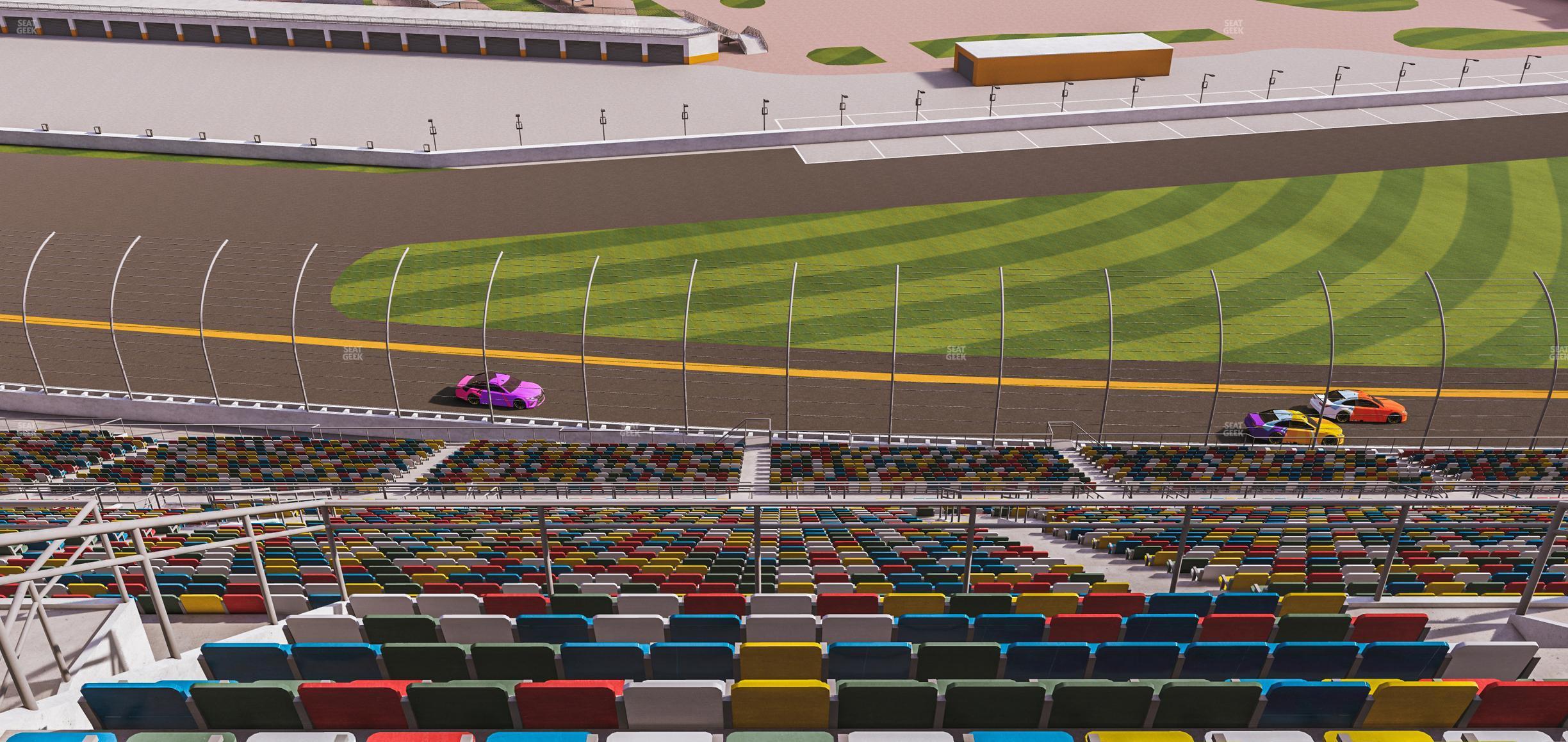 Seating view for Daytona International Speedway Section 438