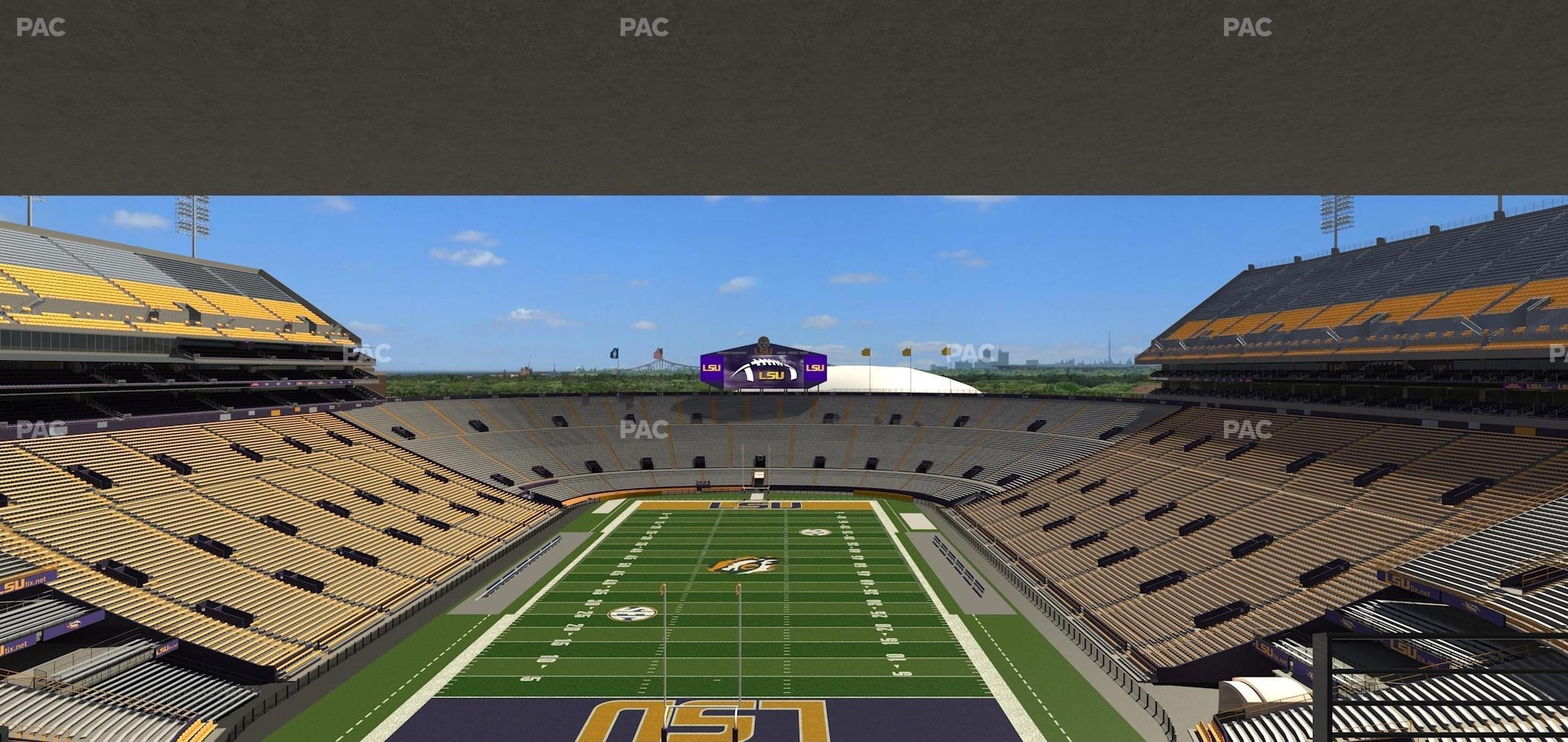 Seating view for Tiger Stadium Section Suite 252