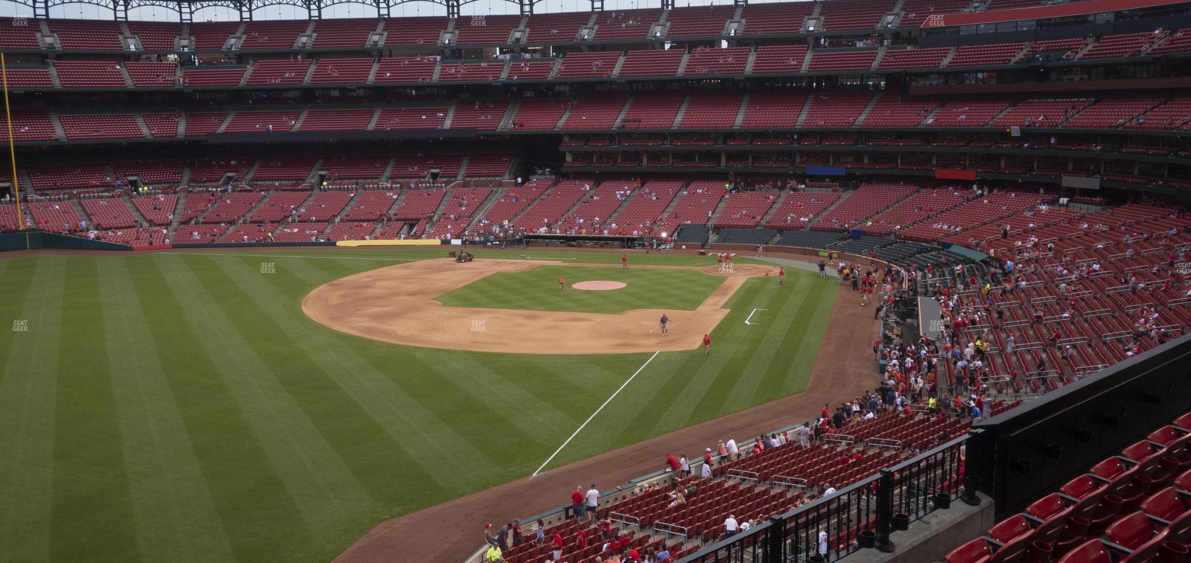 Seating view for Busch Stadium Section Left Field Loge 269