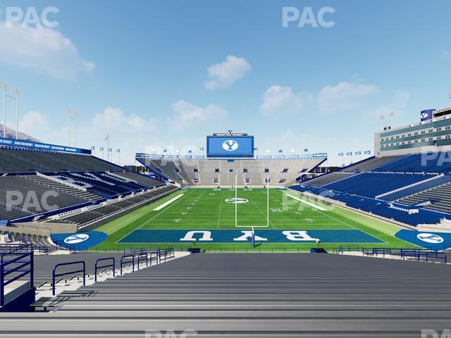 Seating view for LaVell Edwards Stadium Section 125