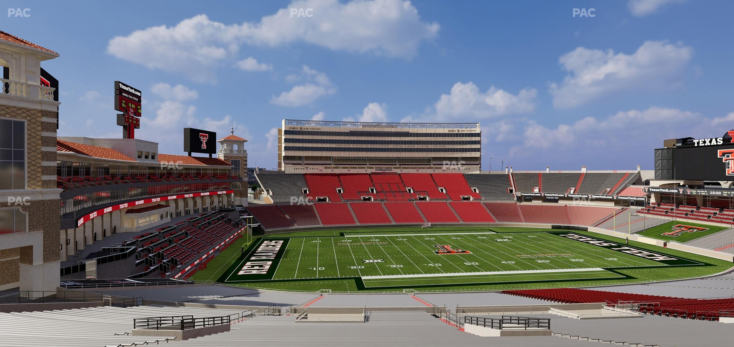 Seating view for Jones AT&T Stadium Section 121