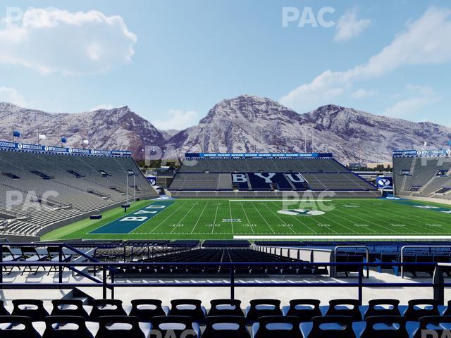 Seating view for LaVell Edwards Stadium Section 107