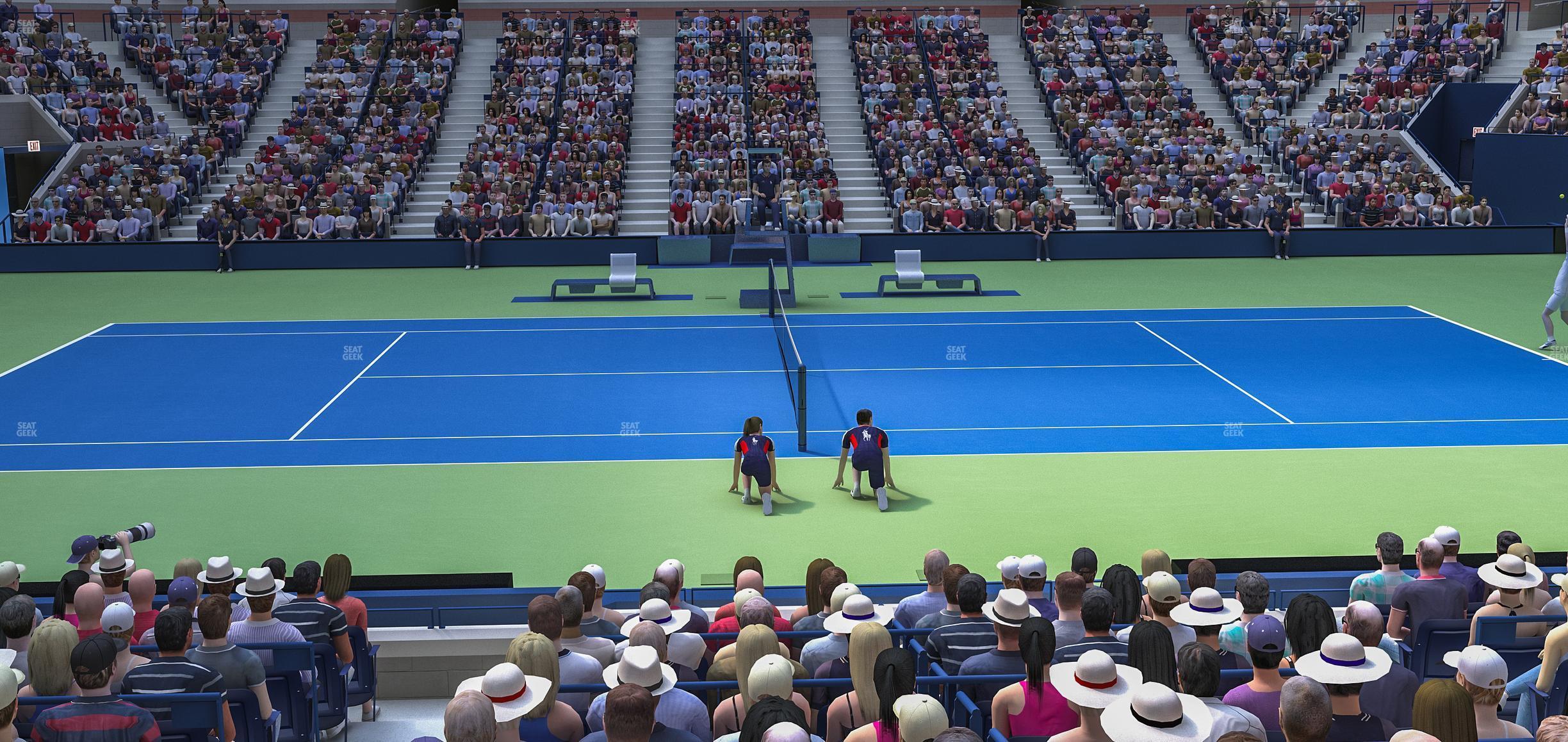 Seating view for Arthur Ashe Stadium Section 18