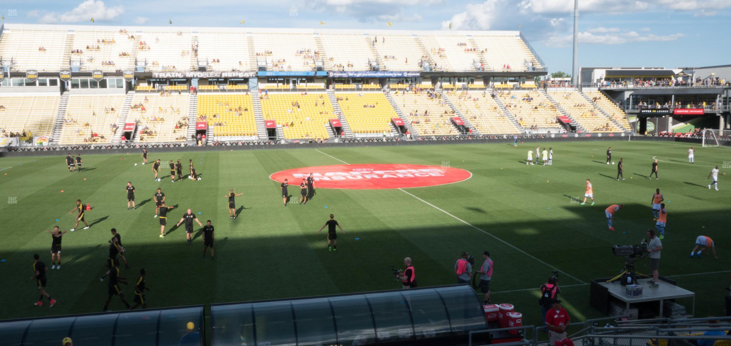 Seating view for Historic Crew Stadium Section 127