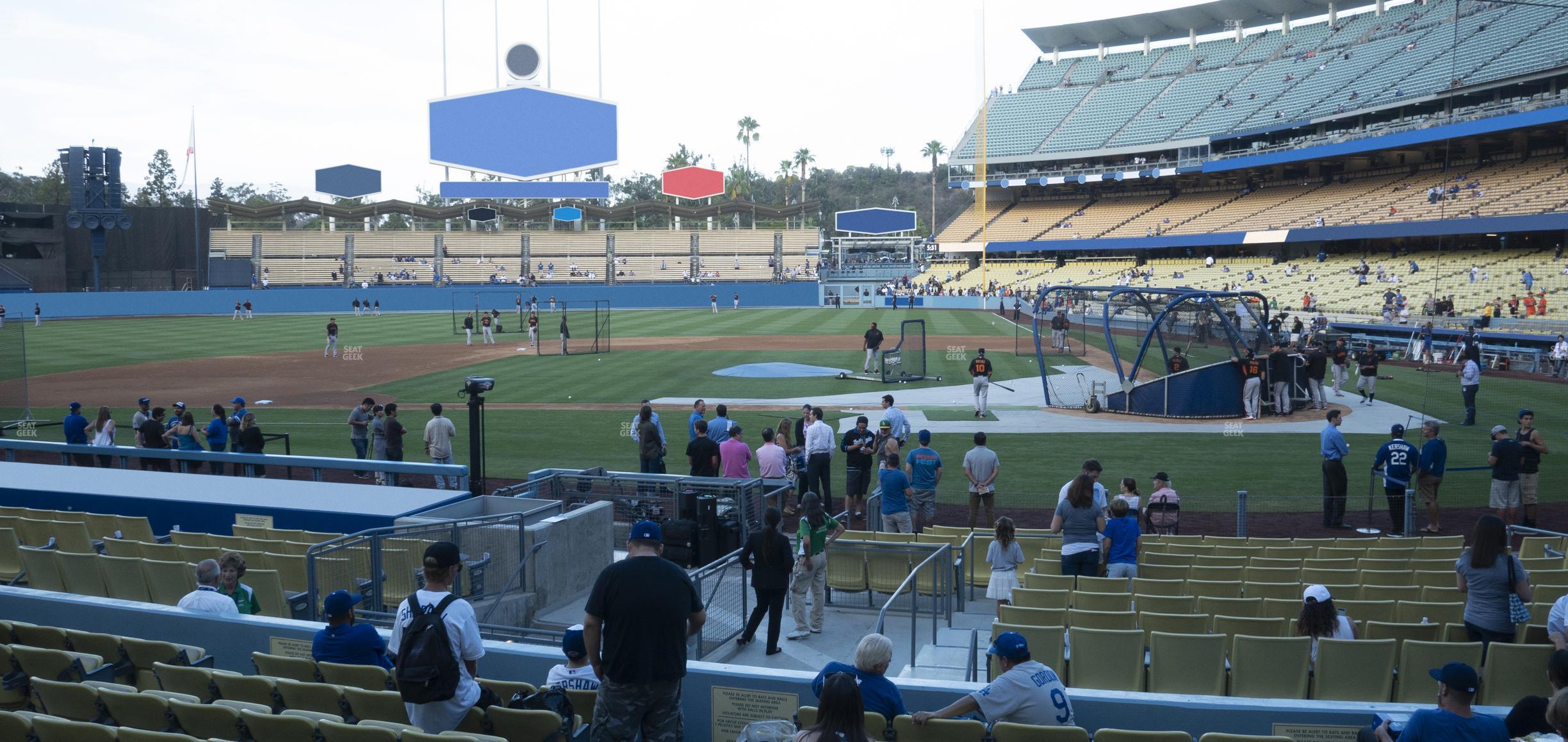 Seating view for Dodger Stadium Section 13 Fd