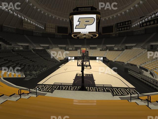 Seating view for Mackey Arena Section Lower 5