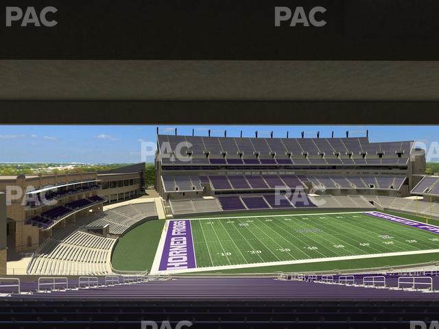 Seating view for Amon G Carter Stadium Section 237