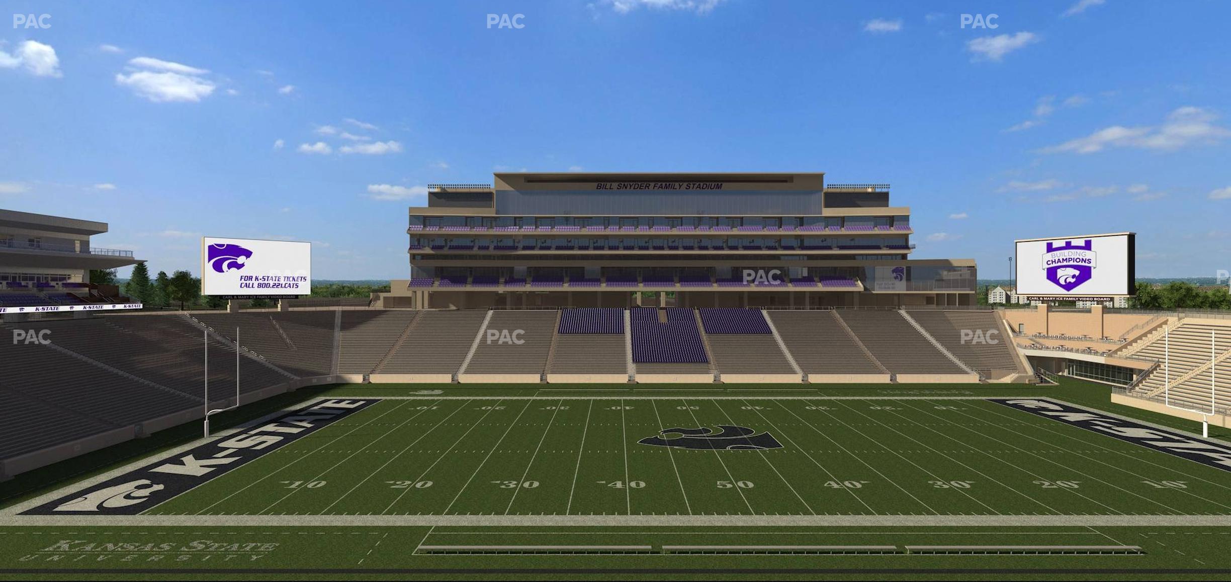 Seating view for Bill Snyder Family Stadium Section 226