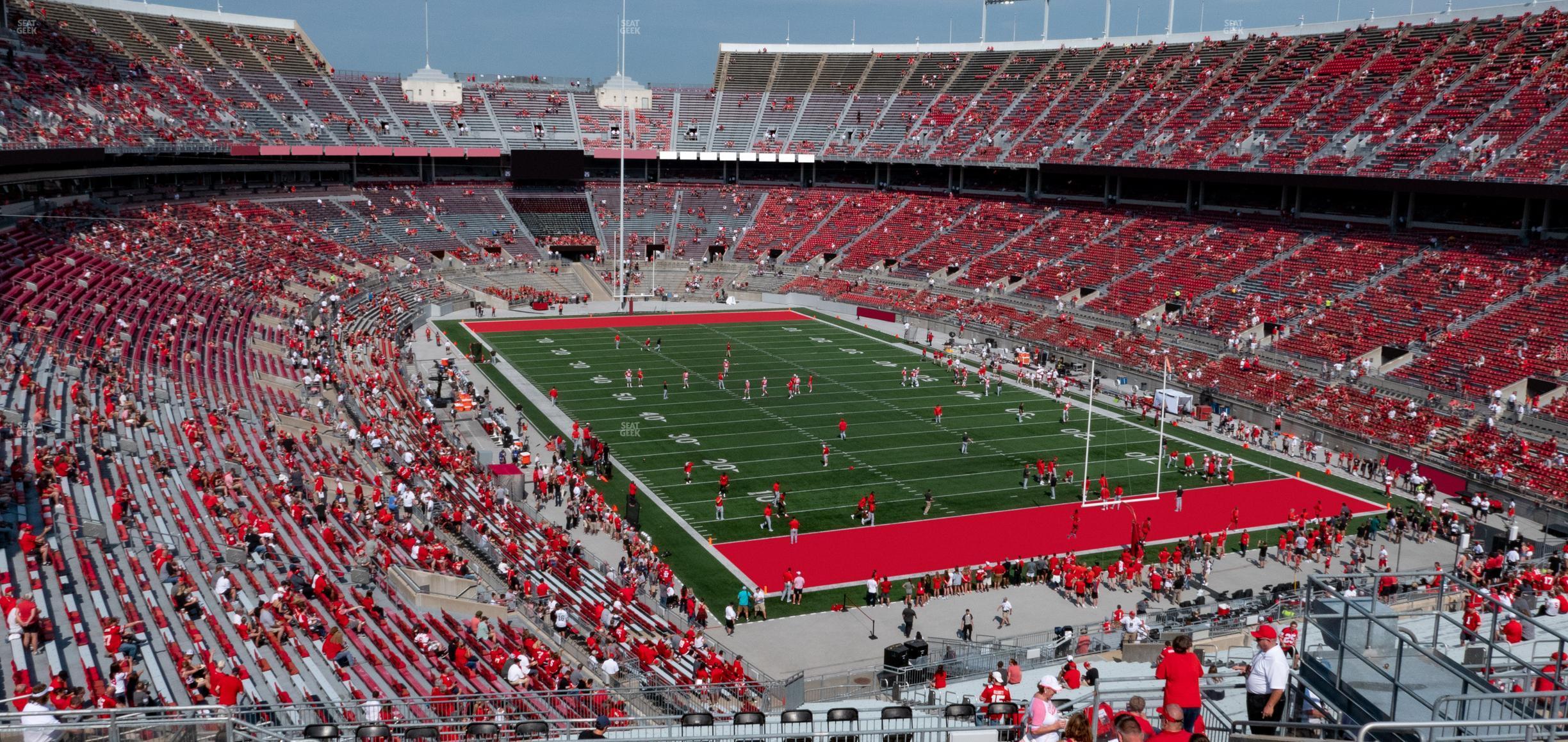 Seating view for Ohio Stadium Section 33 B