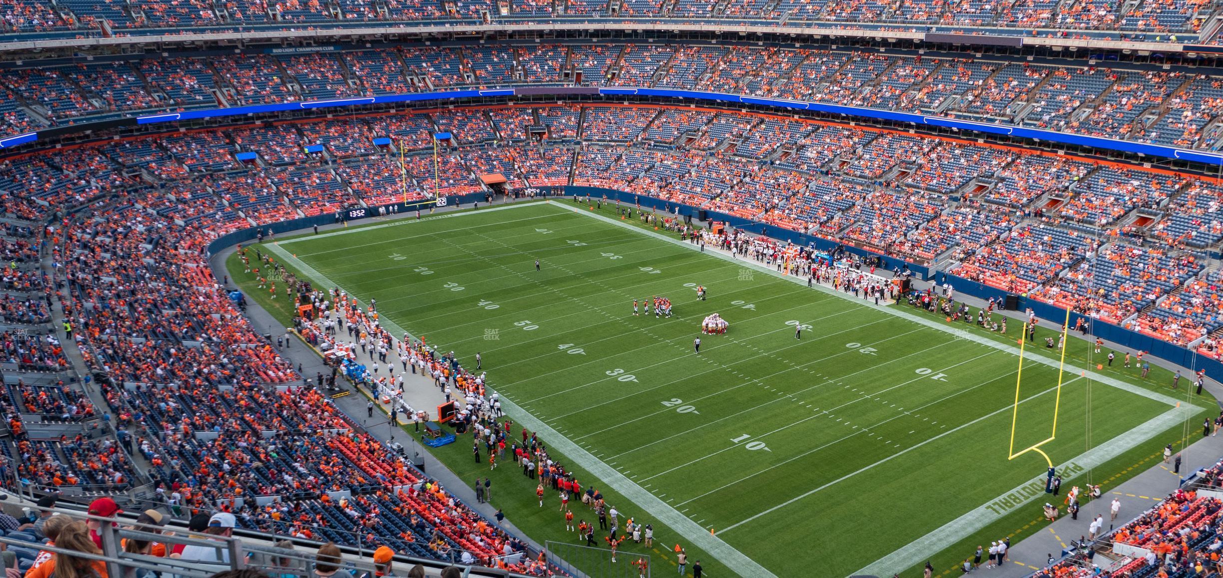 Seating view for Empower Field at Mile High Section 500