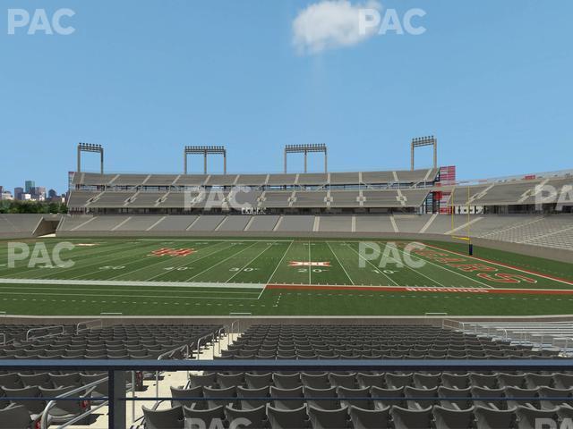 Seating view for TDECU Stadium Section 105