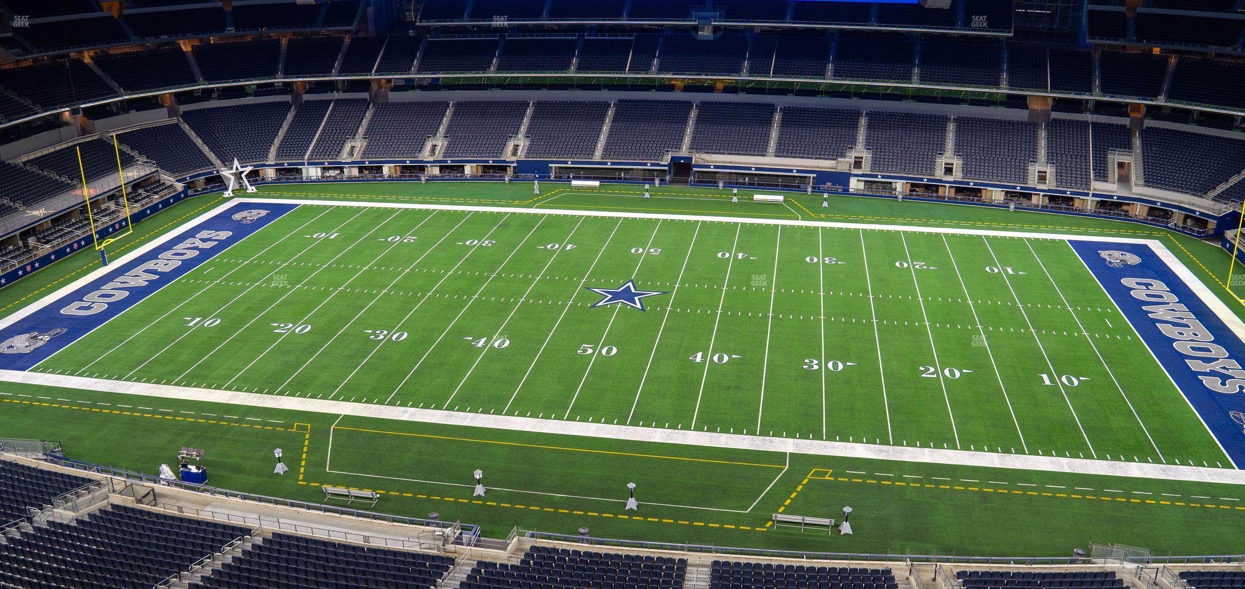 Seating view for AT&T Stadium Section Star Suite 664