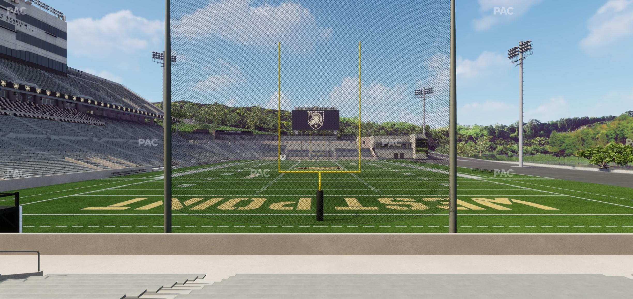 Seating view for Michie Stadium Section 3