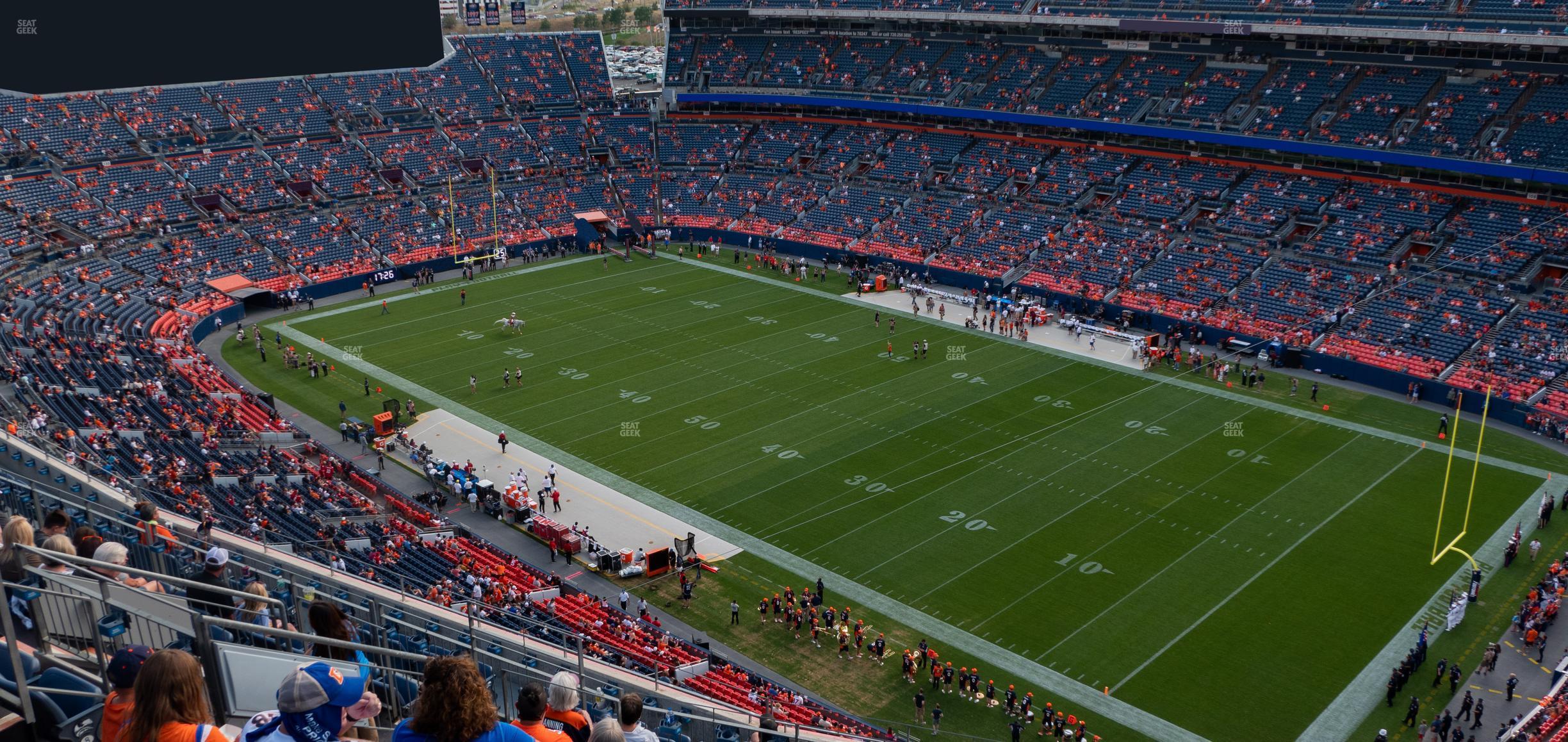 Seating view for Empower Field at Mile High Section 528