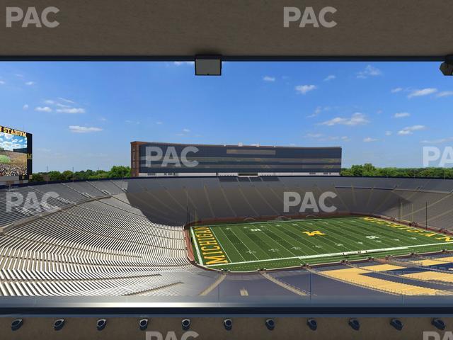 Seating view for Michigan Stadium Section 403