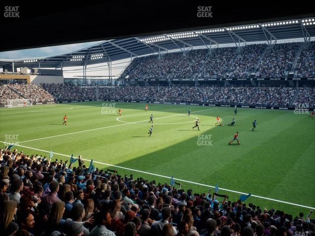 Seating view for Allianz Field Section 29