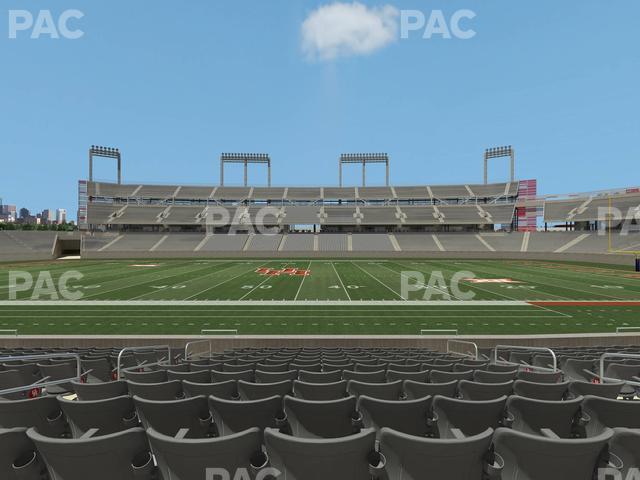 Seating view for TDECU Stadium Section Club 108