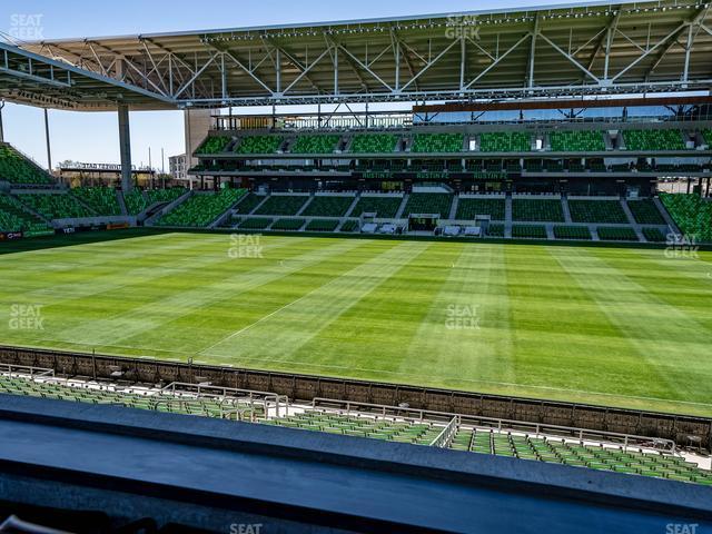 Seating view for Q2 Stadium Section Loge 131 D