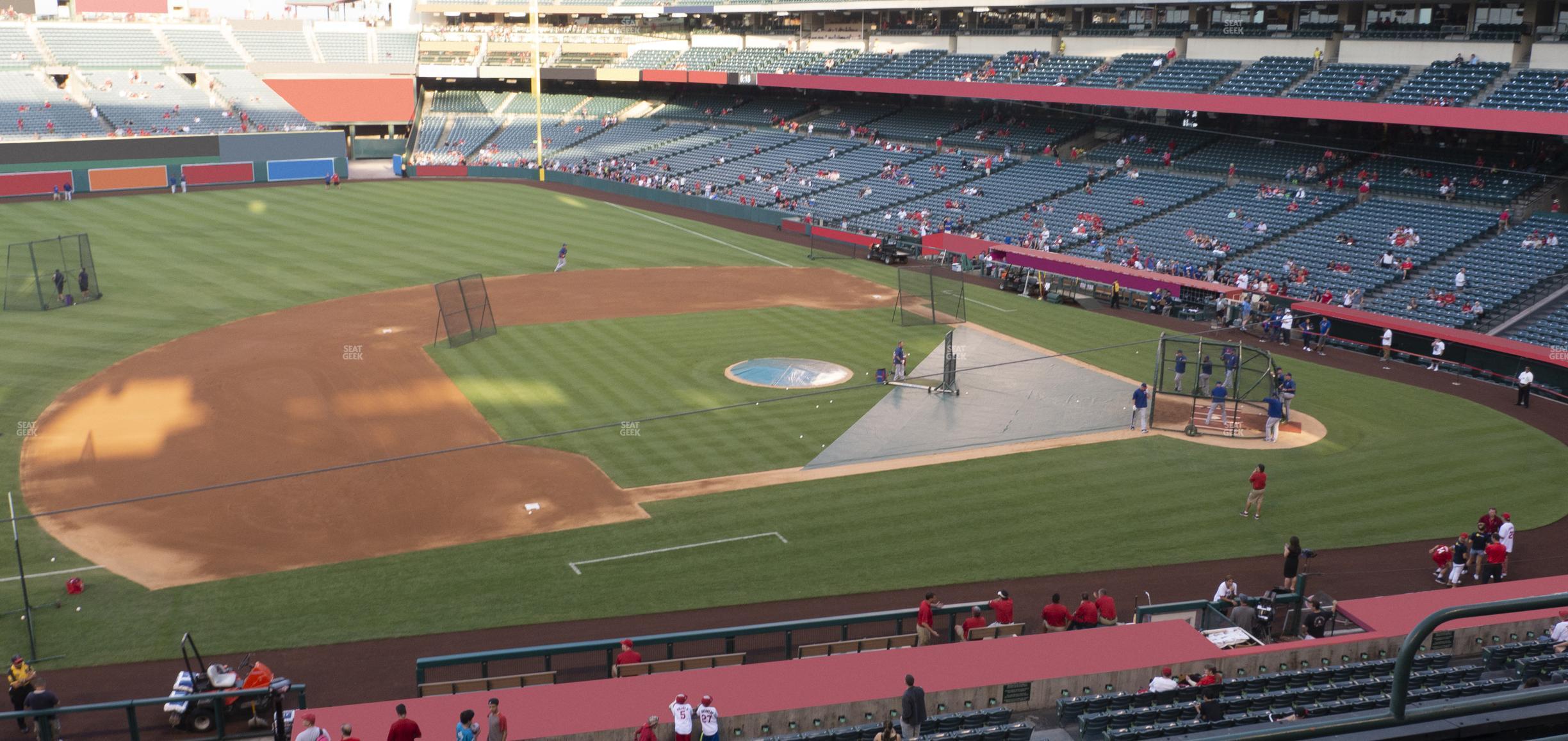 Seating view for Angel Stadium of Anaheim Section 316