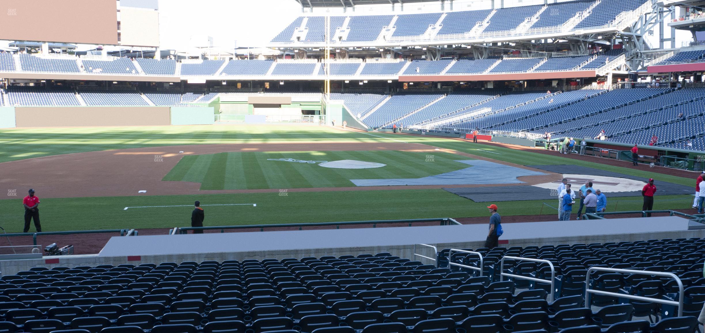 Seating view for Nationals Park Section 116