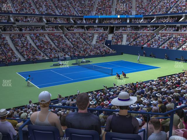 Seating view for Arthur Ashe Stadium Section Suite 106