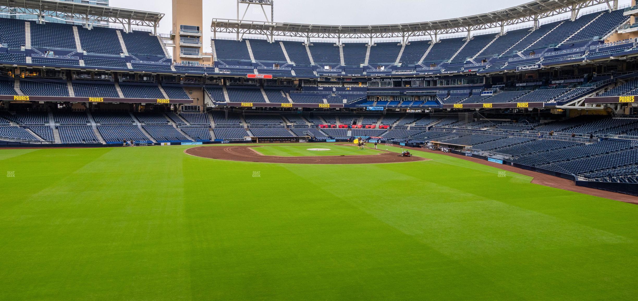 Seating view for Petco Park Section Point Ada