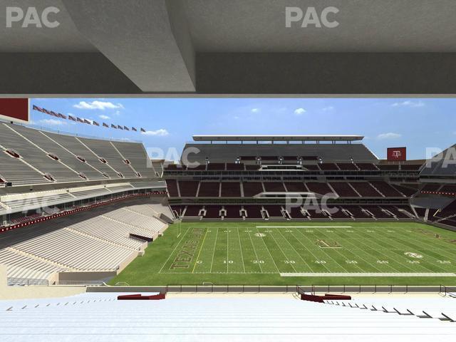 Seating view for Kyle Field Section 237