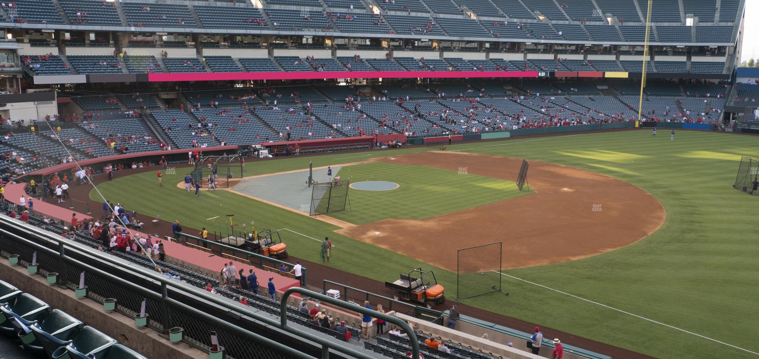 Seating view for Angel Stadium of Anaheim Section 340