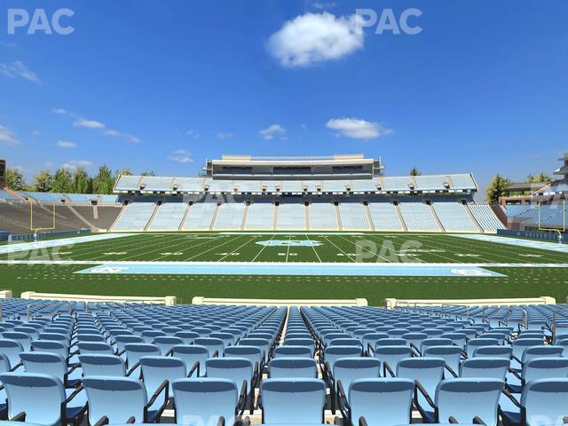 Seating view for Kenan Memorial Stadium Section 125