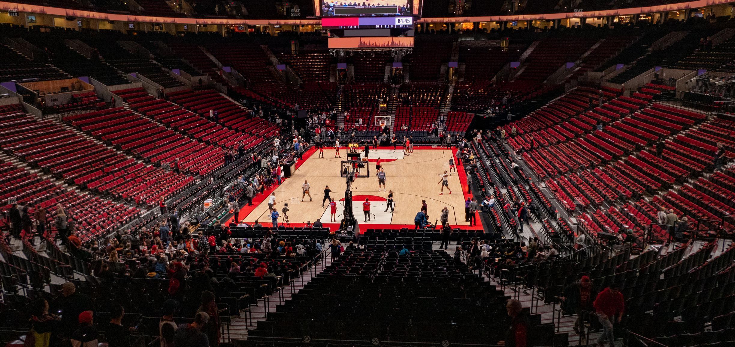 Seating view for Moda Center Section 223