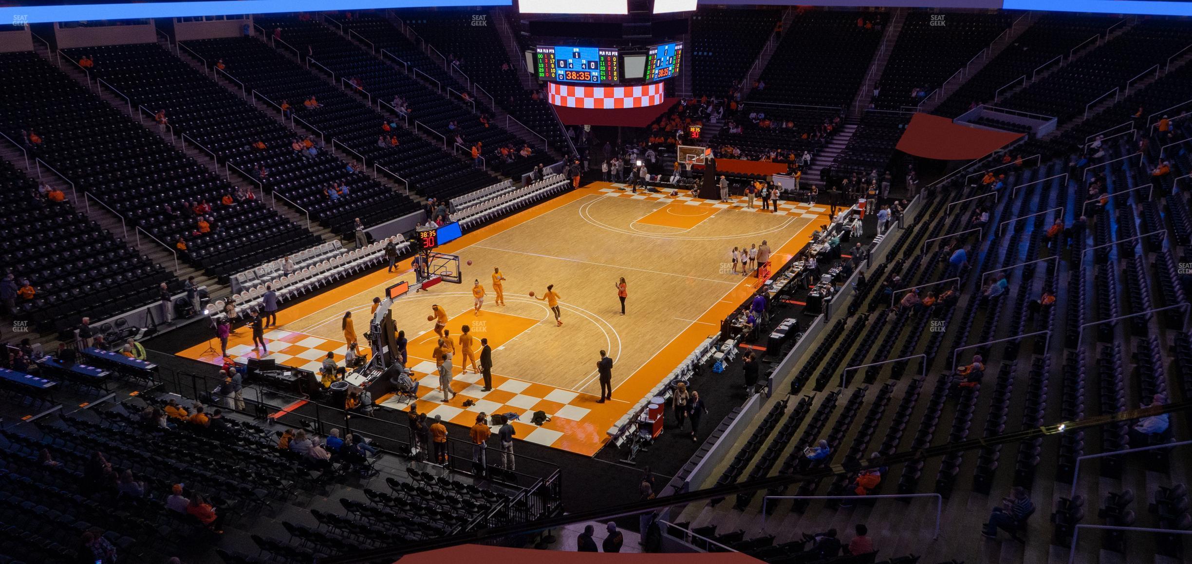 Seating view for Thompson-Boling Arena at Food City Center Section 210