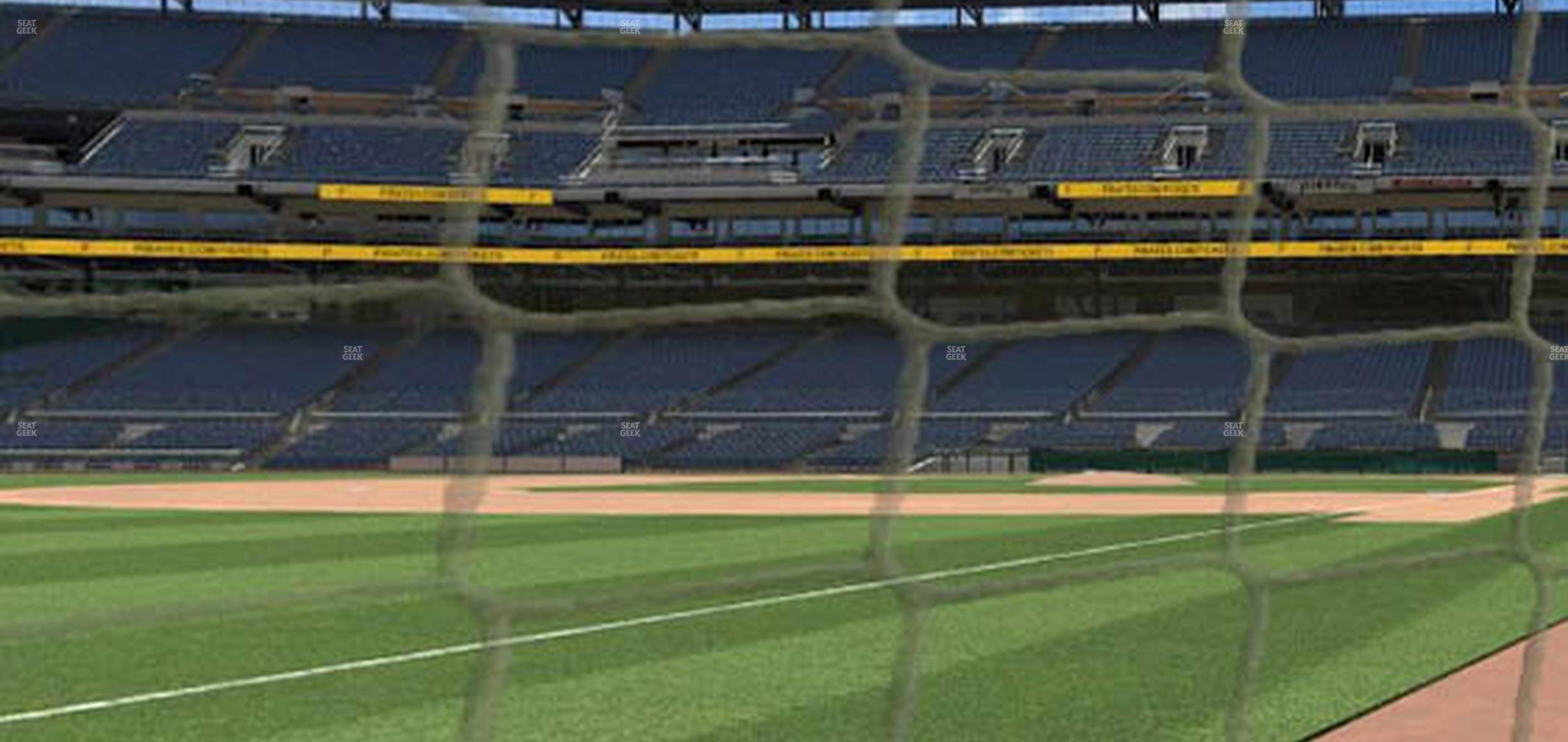 Seating view for PNC Park Section Field Box 3 B Wc