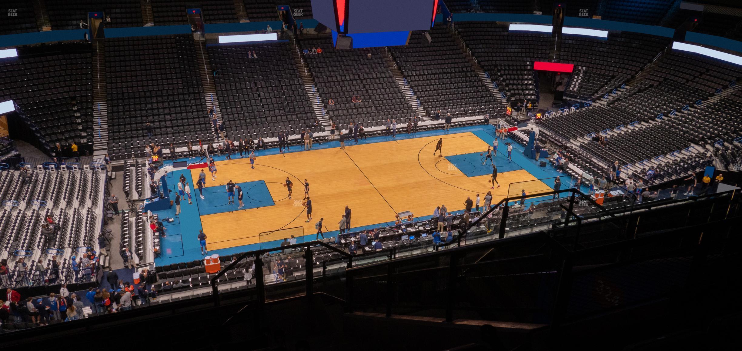 Seating view for Paycom Center Section 325