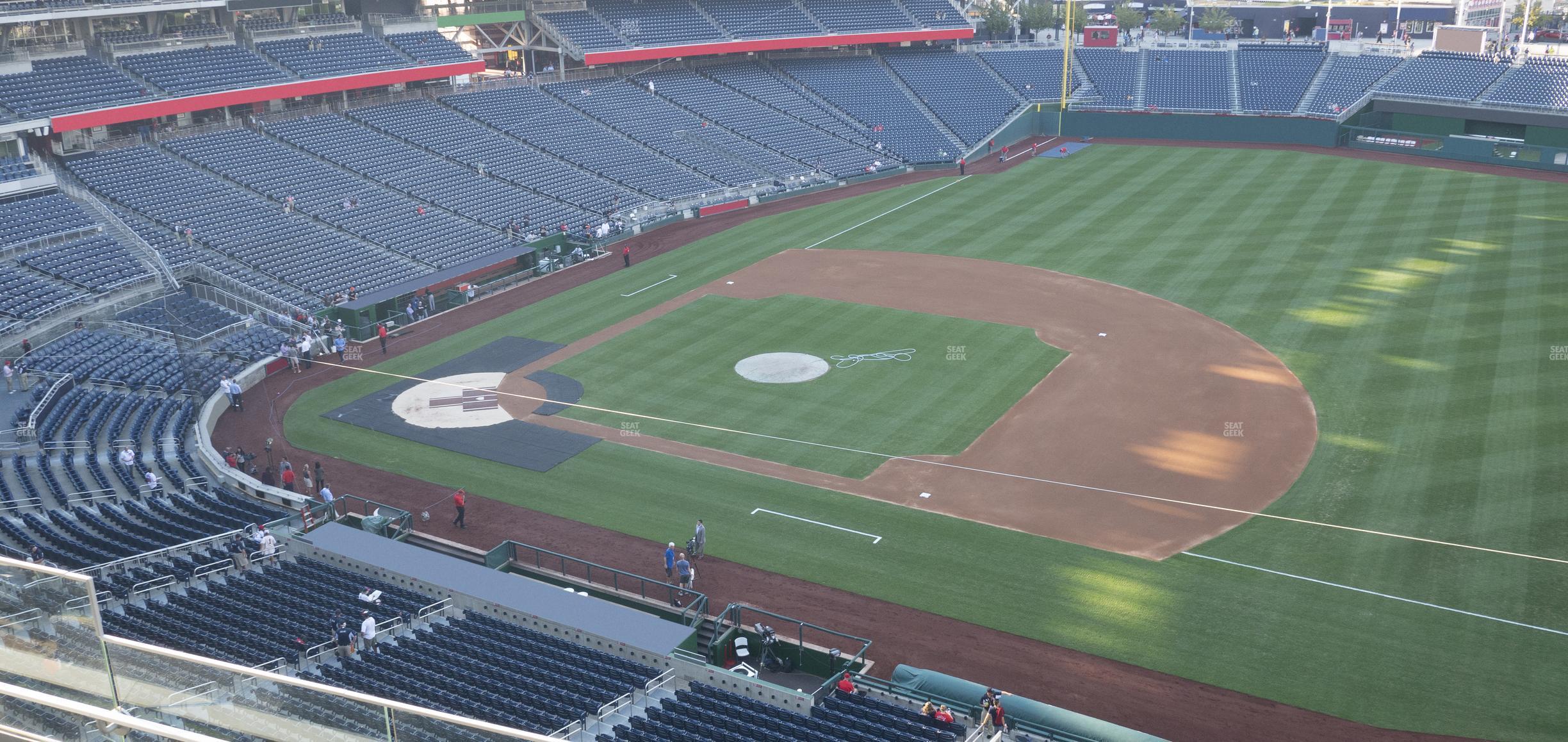 Seating view for Nationals Park Section 321