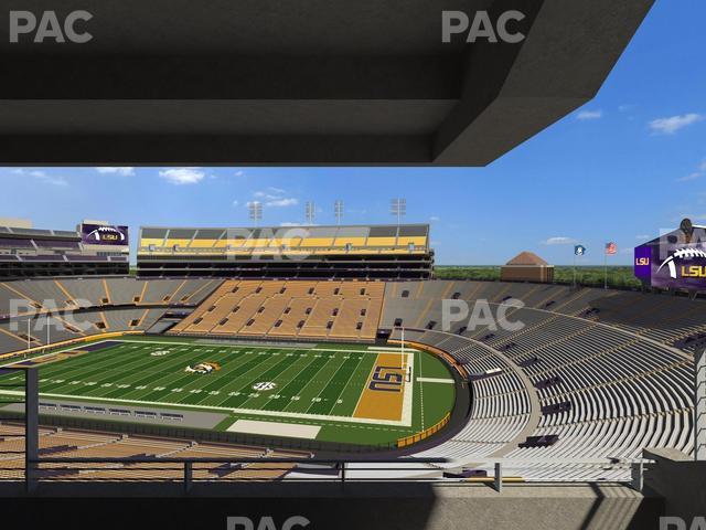 Seating view for Tiger Stadium Section Suite 201