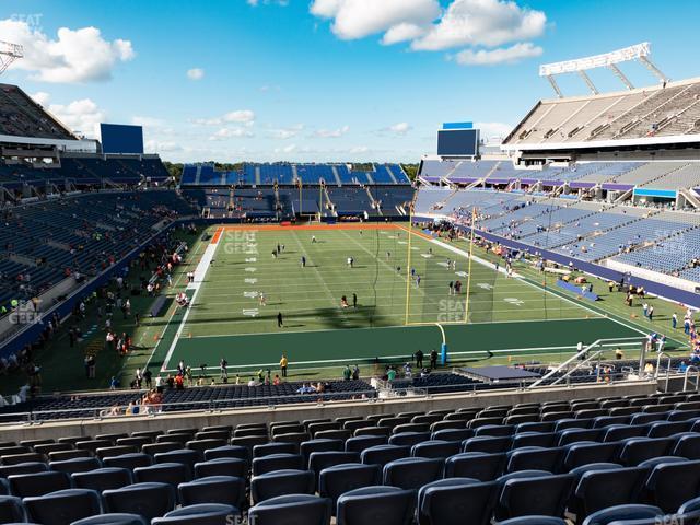 Seating view for Camping World Stadium Section Plaza 22