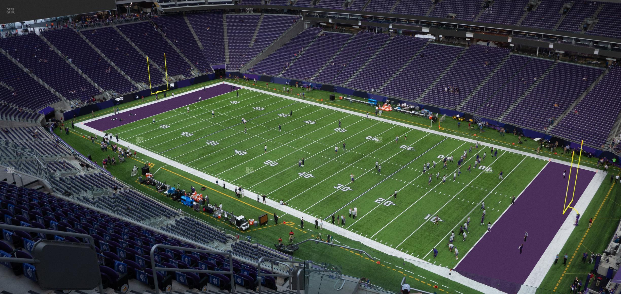 Seating view for U.S. Bank Stadium Section 336