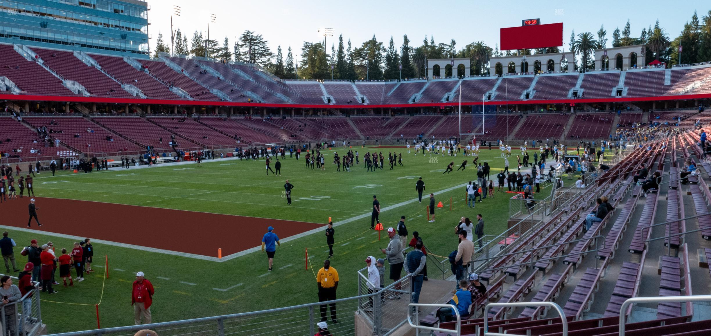 Seating view for Stanford Stadium Section 139