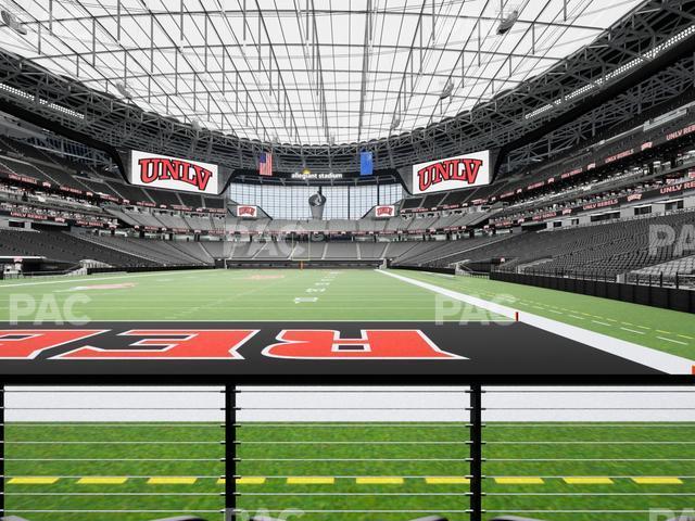 Seating view for Allegiant Stadium Section 122