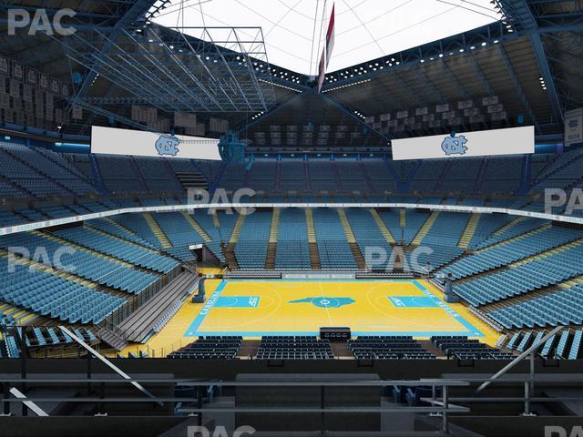 Seating view for Dean Smith Center Section 225