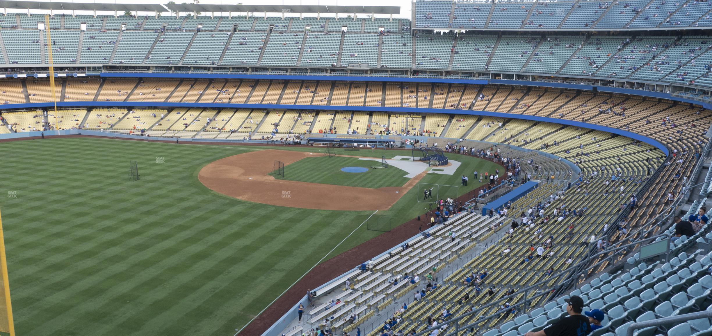 Seating view for Dodger Stadium Section 51 Rs