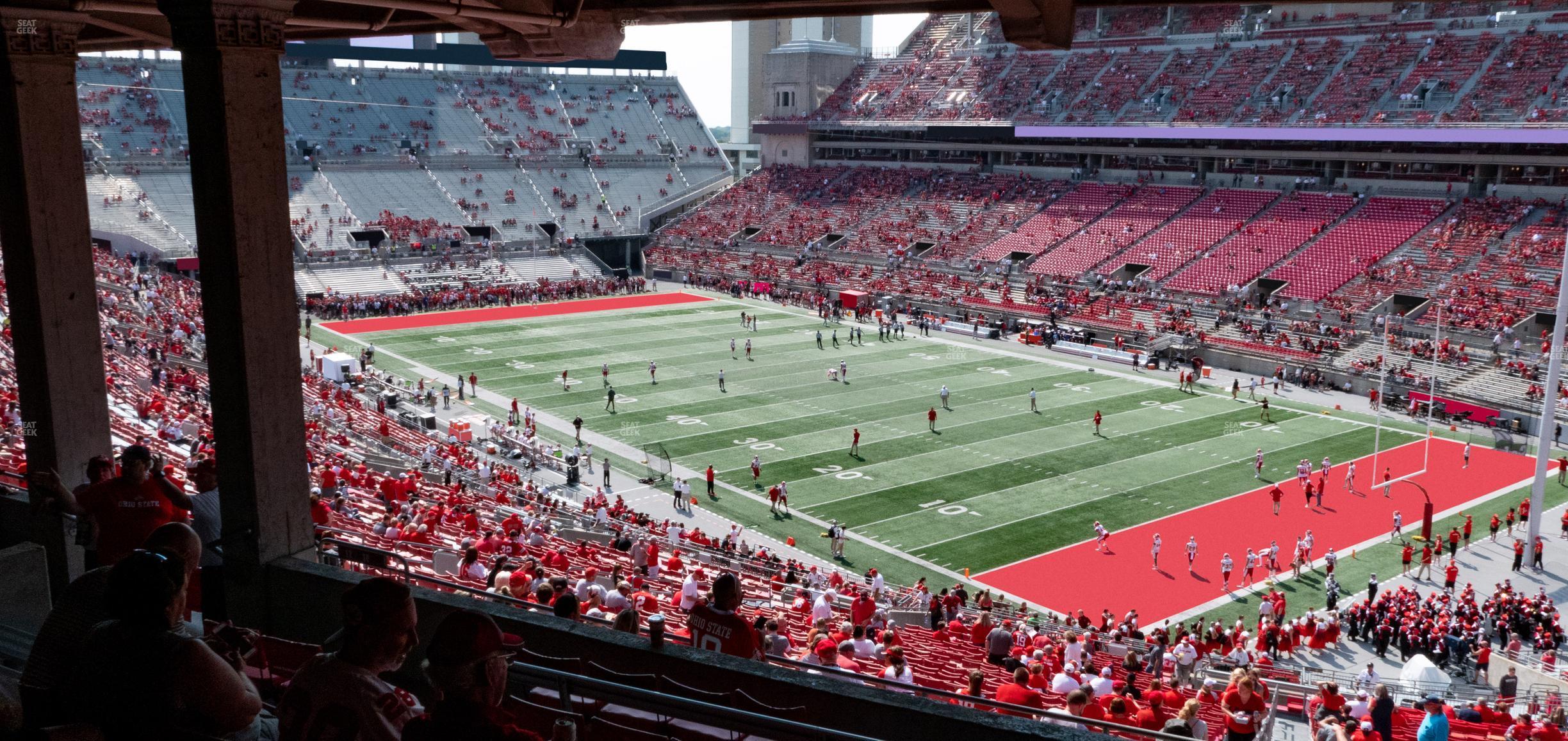 Seating view for Ohio Stadium Section 10 B